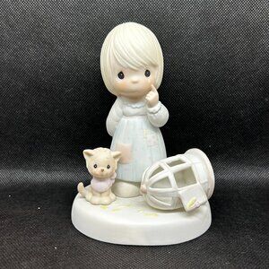 Precious Moments "The Lord Giveth and The Lord Taketh Away" figurine